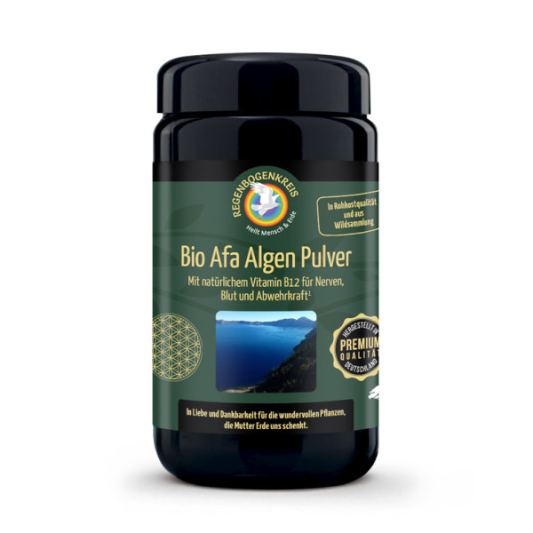 Afa-Algen Pulver, Wildsammlung, Rohkost, 100 g