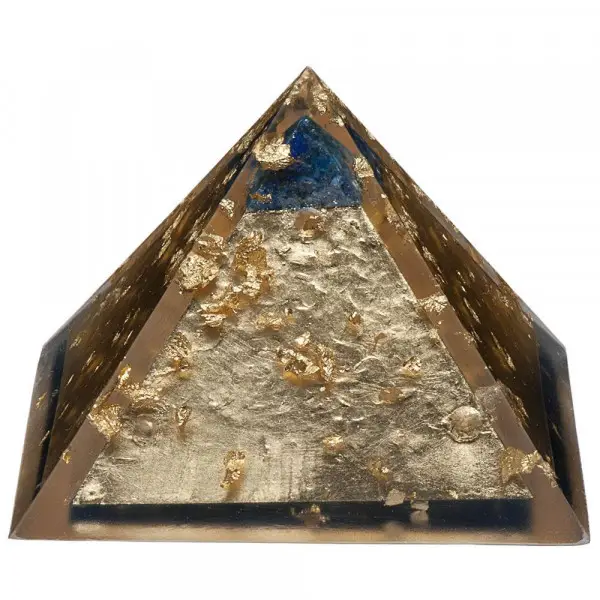 Gold- & Lapis-Pyramide