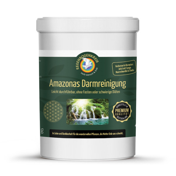 Premium Amazonas Darmreinigung, Pulver oder Kapseln