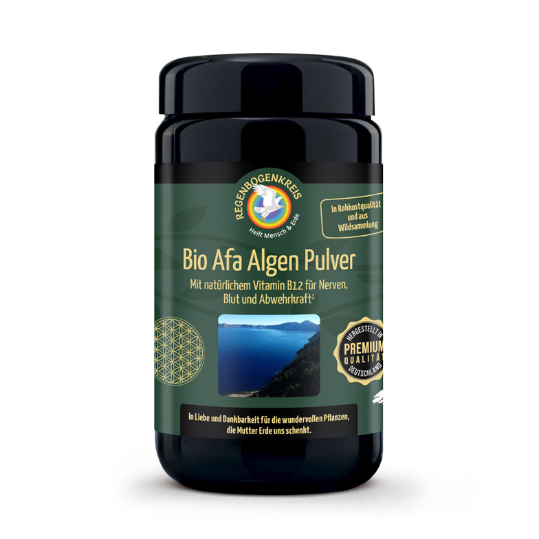 Afa-Algen Pulver, Wildsammlung, Rohkost, 100 g Image
